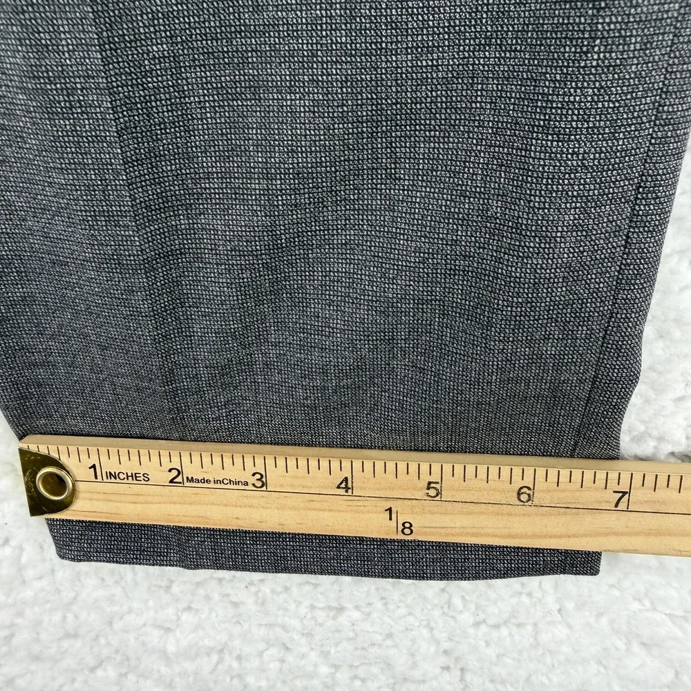 Banana Republic Dress Pants Mens 32x26 Gray Slim Fit Wool Lined Office Wear